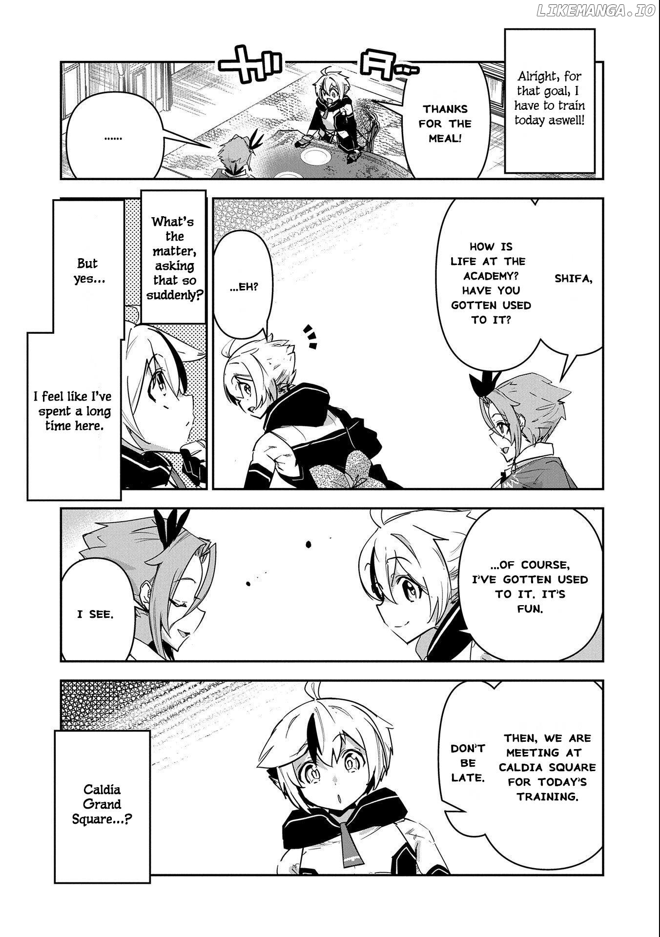 My younger brother became ridiculously strong when he trained as his sister told him chapter 10 - page 14