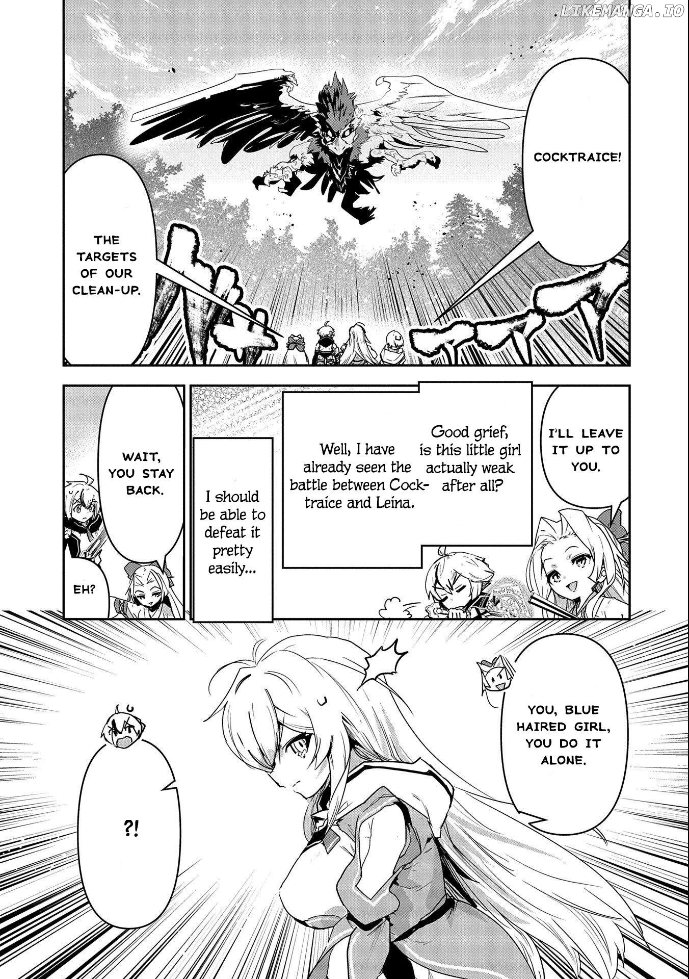 My younger brother became ridiculously strong when he trained as his sister told him chapter 10 - page 24