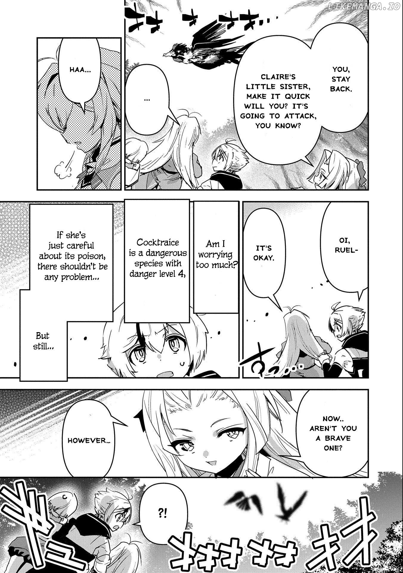 My younger brother became ridiculously strong when he trained as his sister told him chapter 10 - page 26