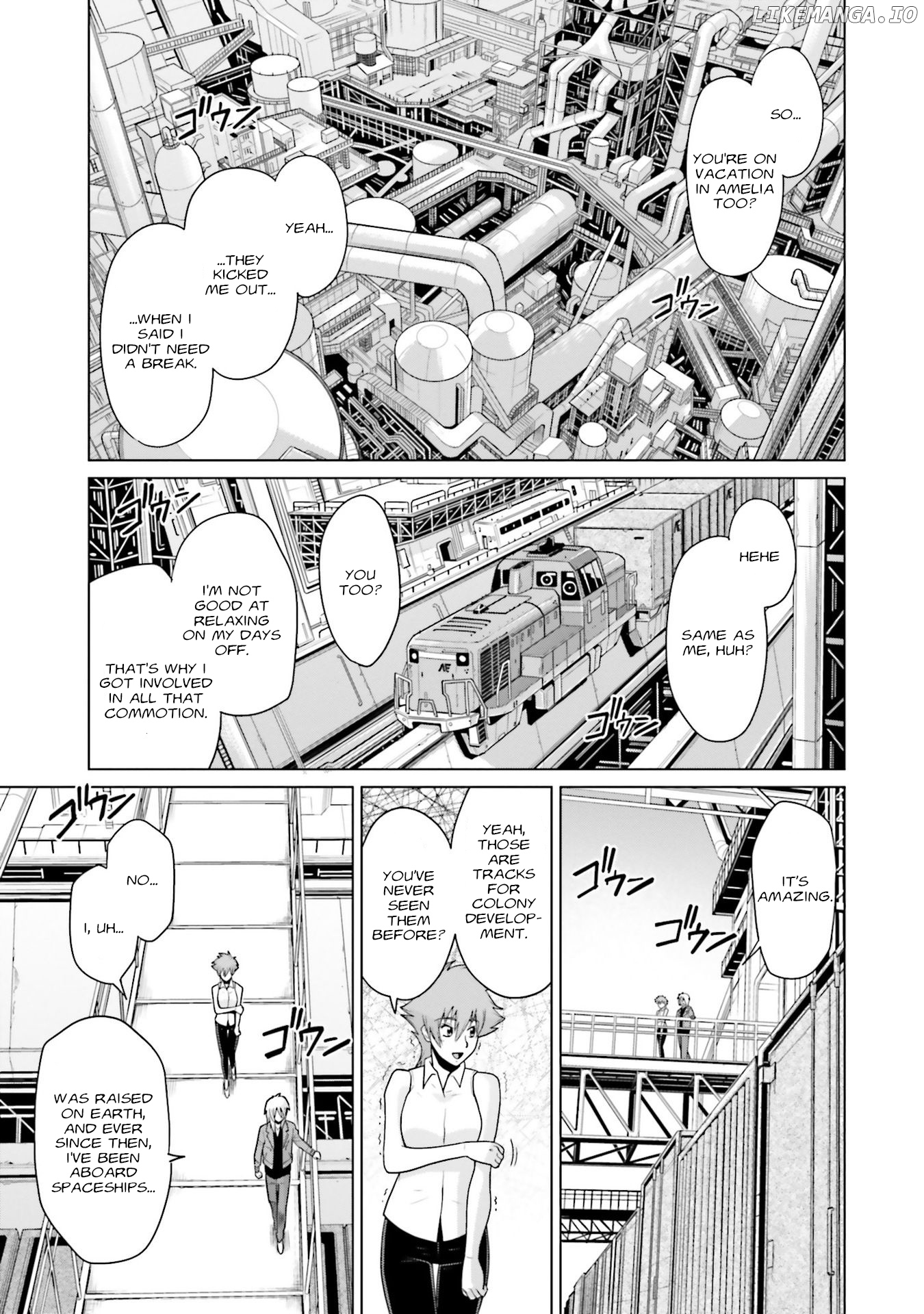 Mobile Suit Gundam F90 FF chapter 22 - page 21