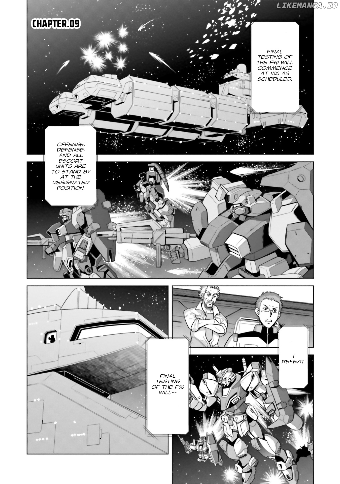 Mobile Suit Gundam F90 FF chapter 9 - page 2