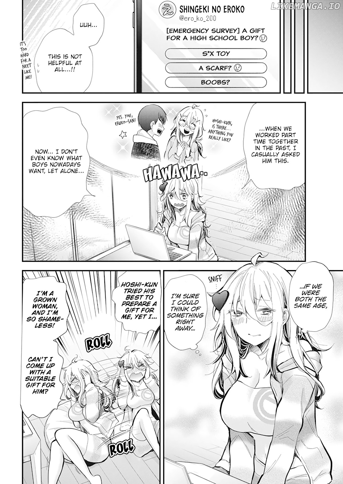 Shingeki no Eroko-san chapter 34 - page 7