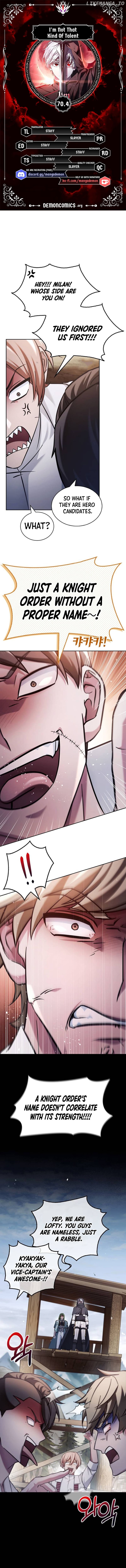 I’m Not That Kind of Talent Chapter 70.4 - page 1