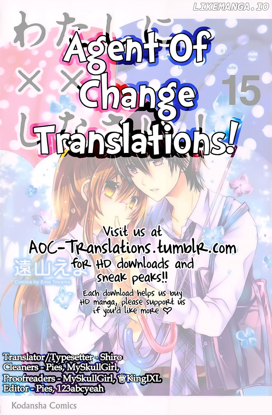 Watashi ni xx Shinasai! chapter 67 - page 1