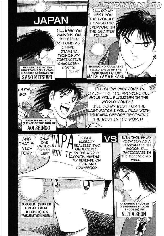 Captain Tsubasa World Youth chapter 62 - page 21