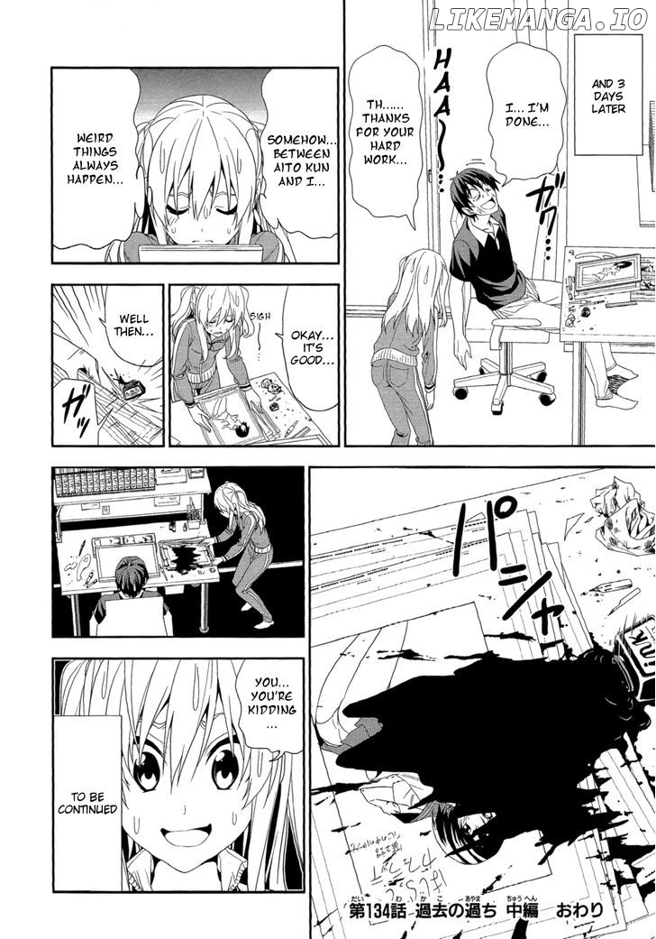 Mangaka-san to Assistant-san to chapter 134 - page 8
