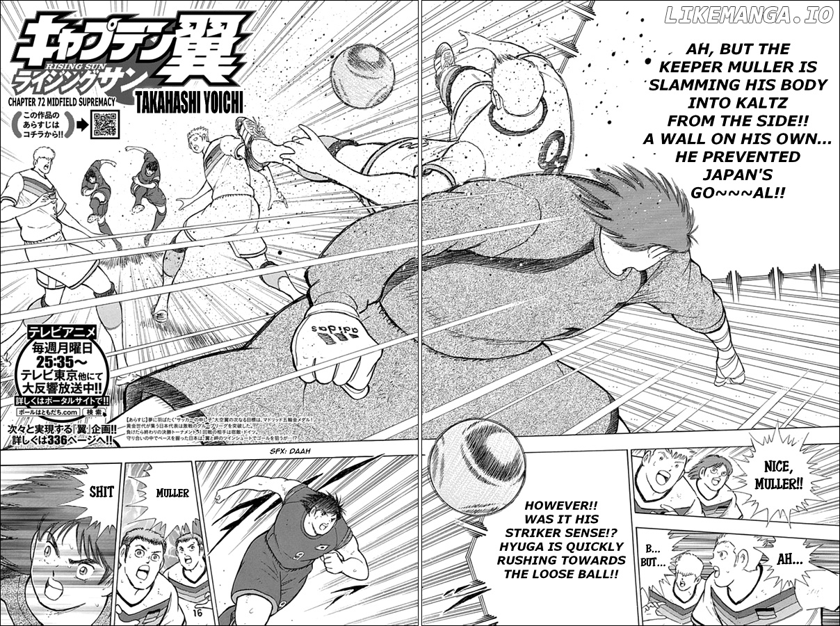 Captain Tsubasa - Rising Sun chapter 72 - page 2