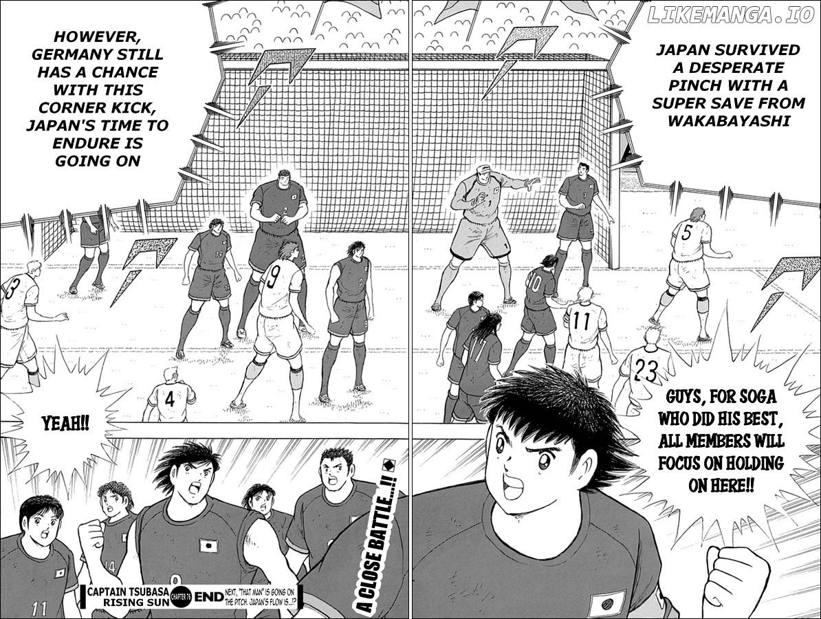 Captain Tsubasa - Rising Sun chapter 76 - page 17