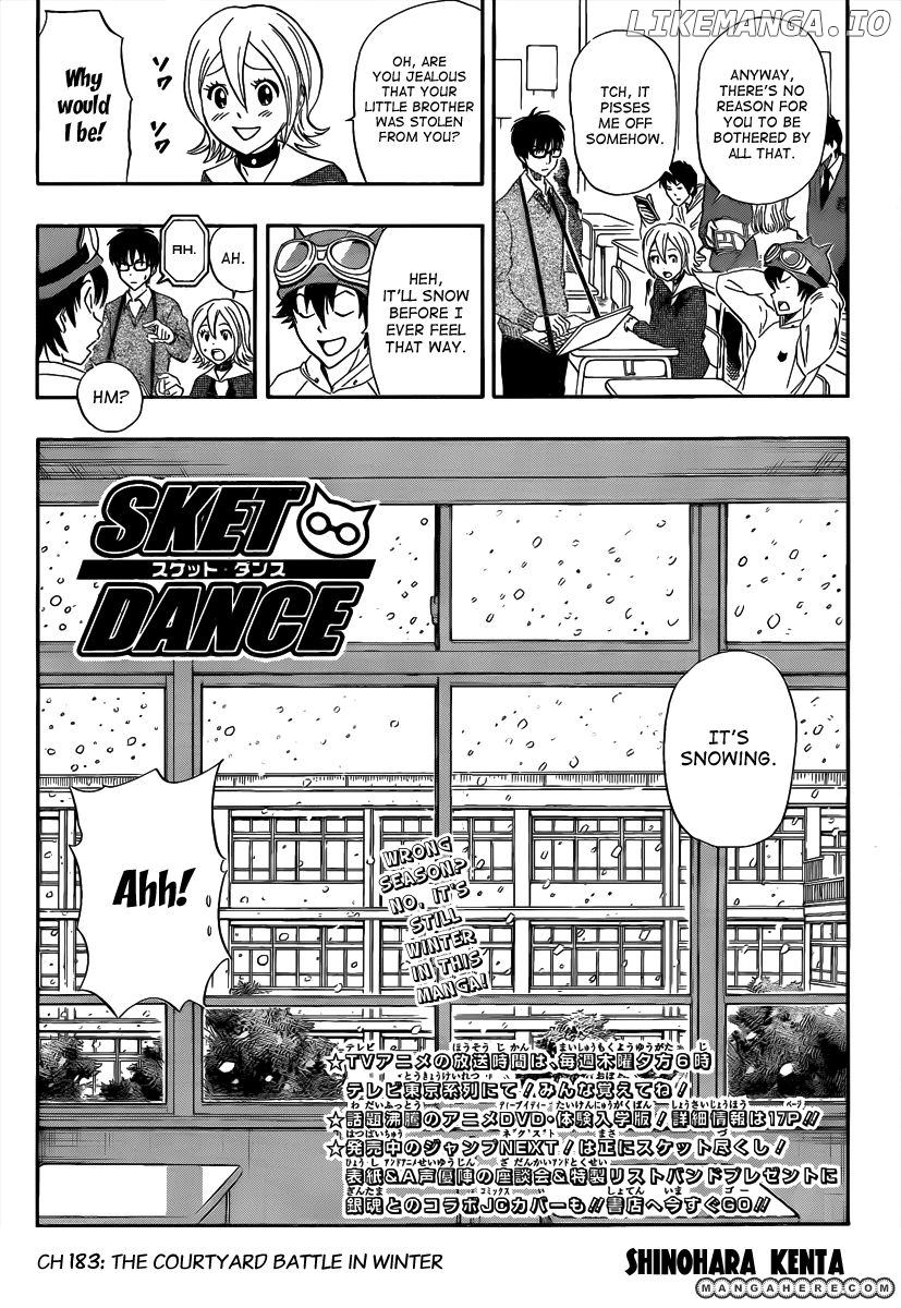 Sket Dance chapter 183 - page 3