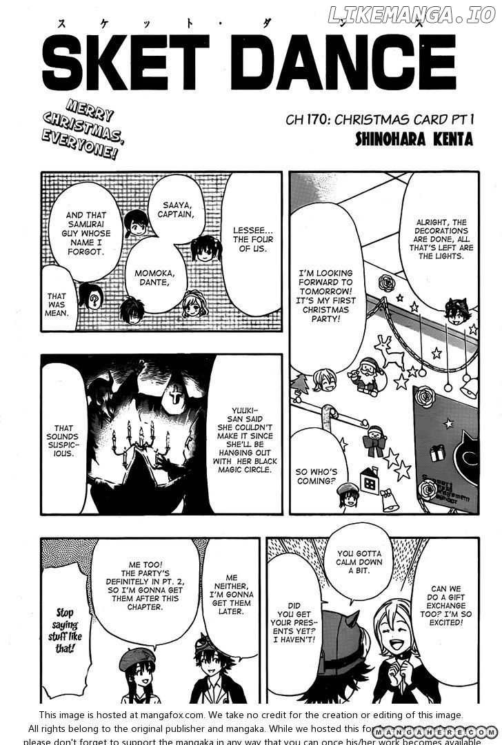 Sket Dance chapter 170 - page 2