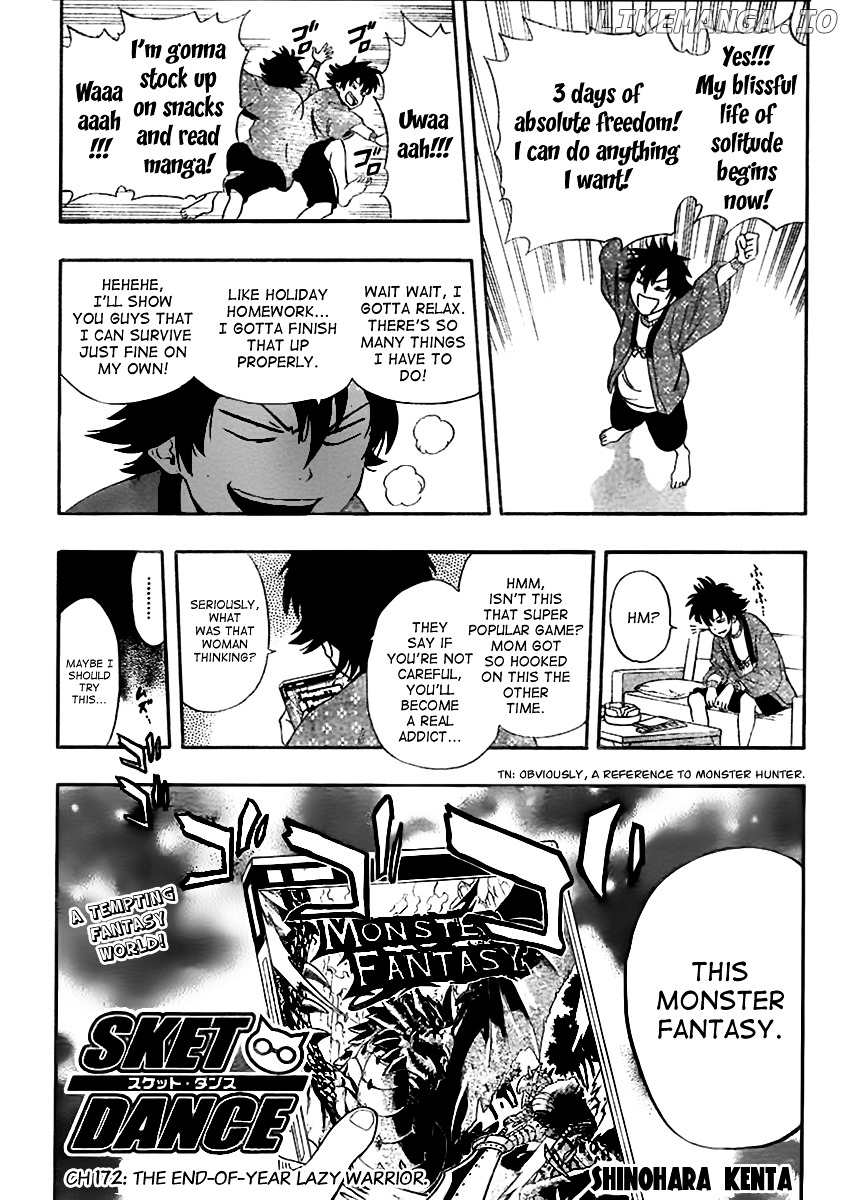Sket Dance chapter 172 - page 4