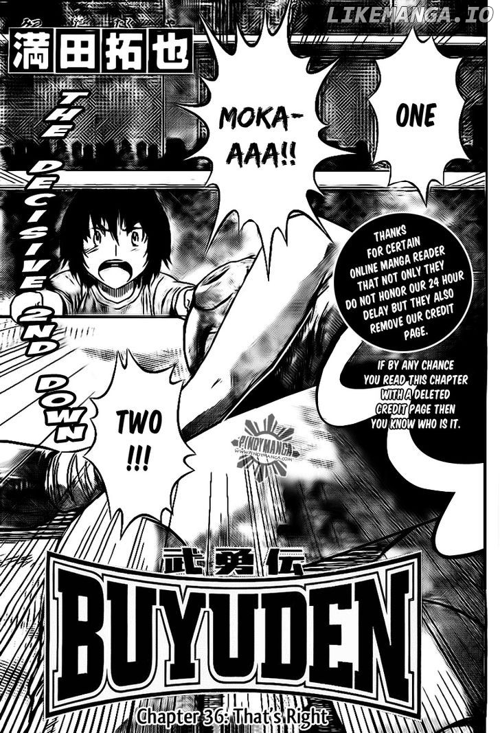Buyuden - Manga chapter 36 - page 2