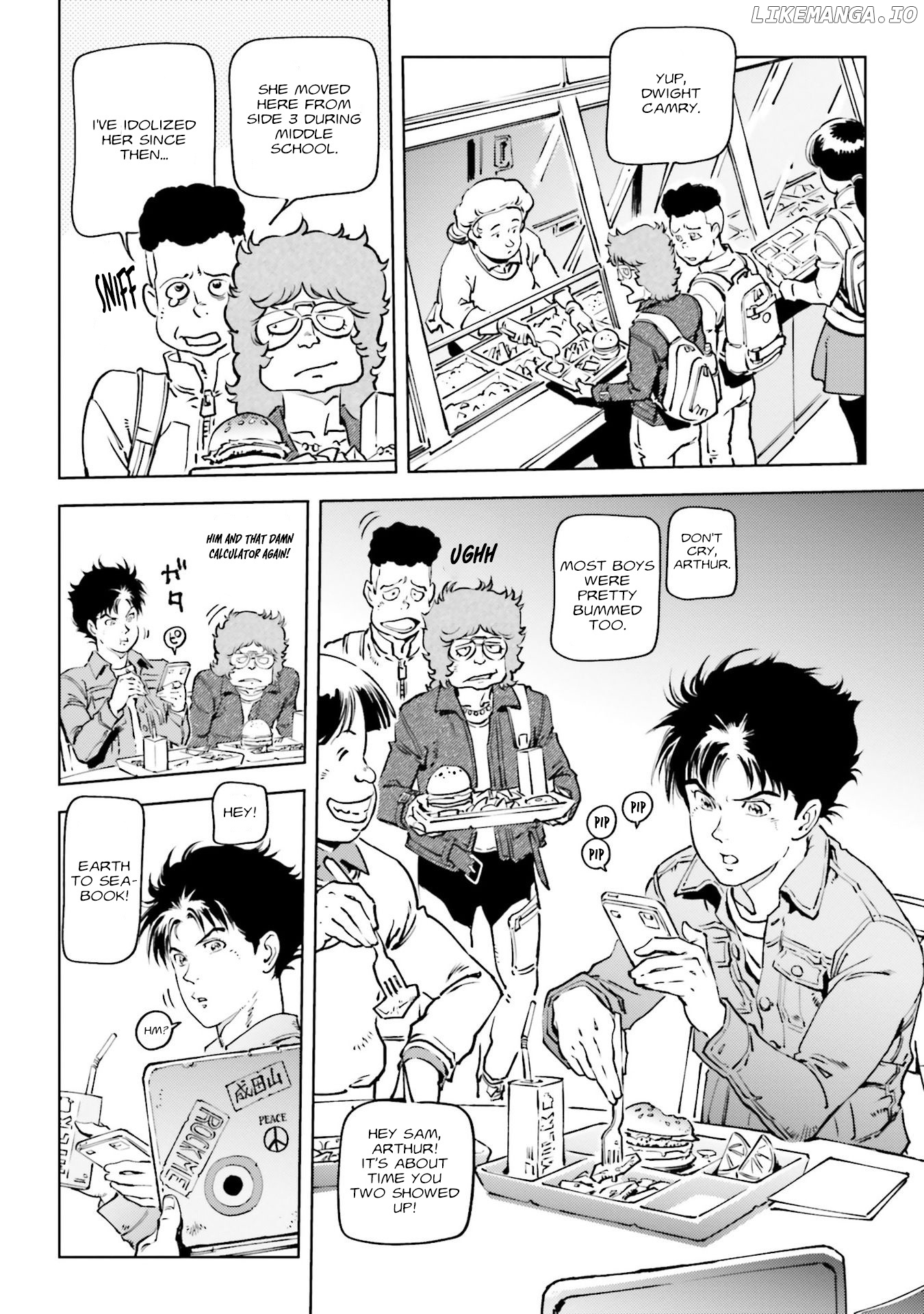 Mobile Suit Gundam F91 Prequel chapter 4 - page 12