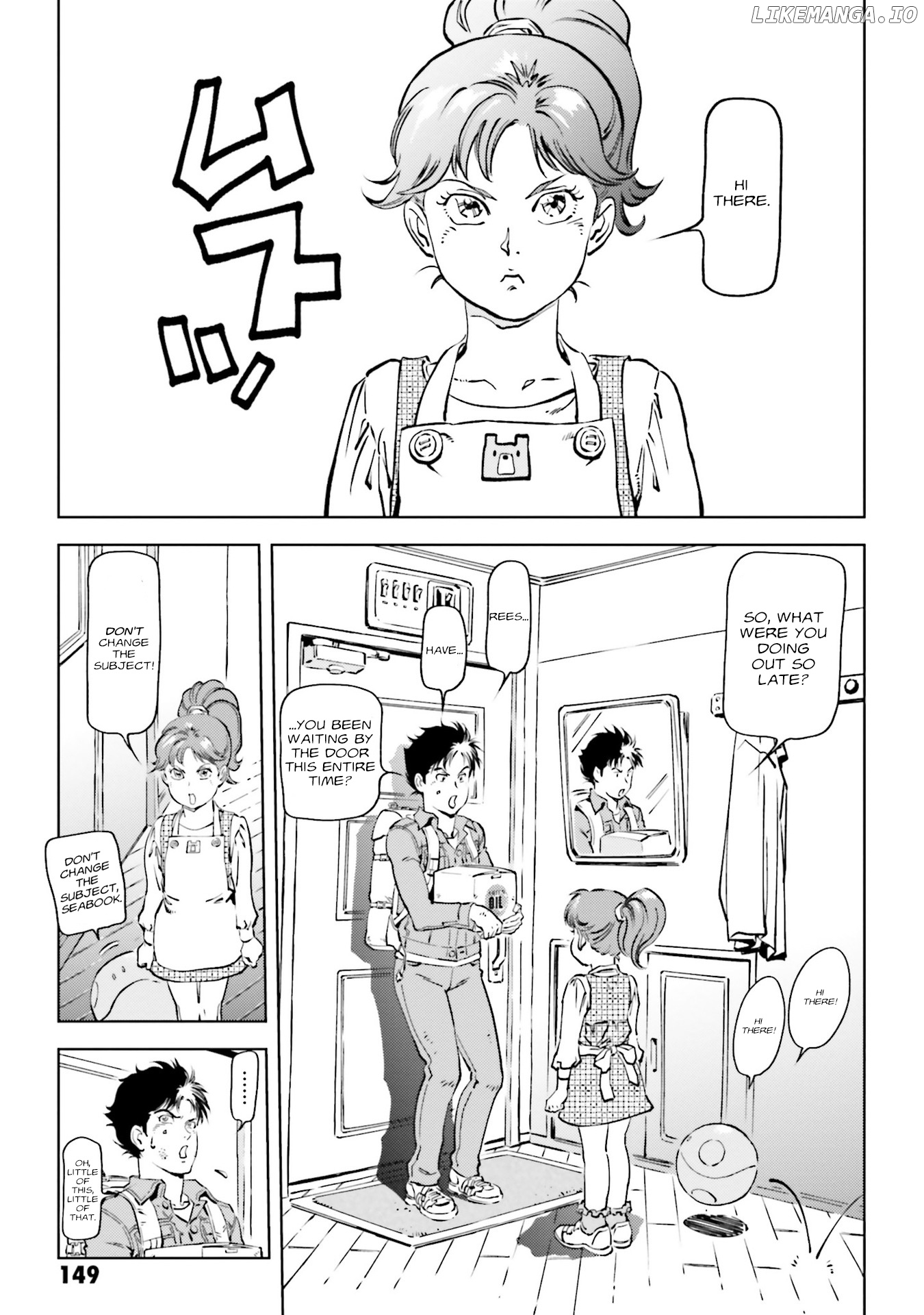 Mobile Suit Gundam F91 Prequel chapter 5 - page 12