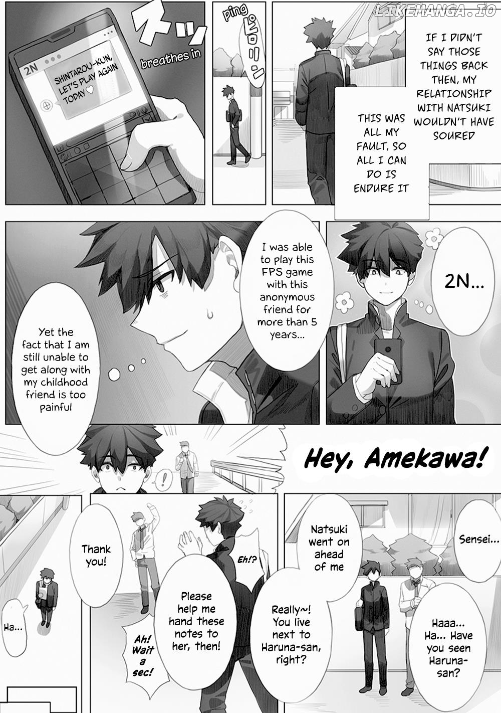 Naka ga Warusugiru Osananajimi ga, Ore ga 5 Nen Ijou Hamatteiru FPS Game no Friend Datta Kenn Nitsuite. chapter 0.1 - page 3