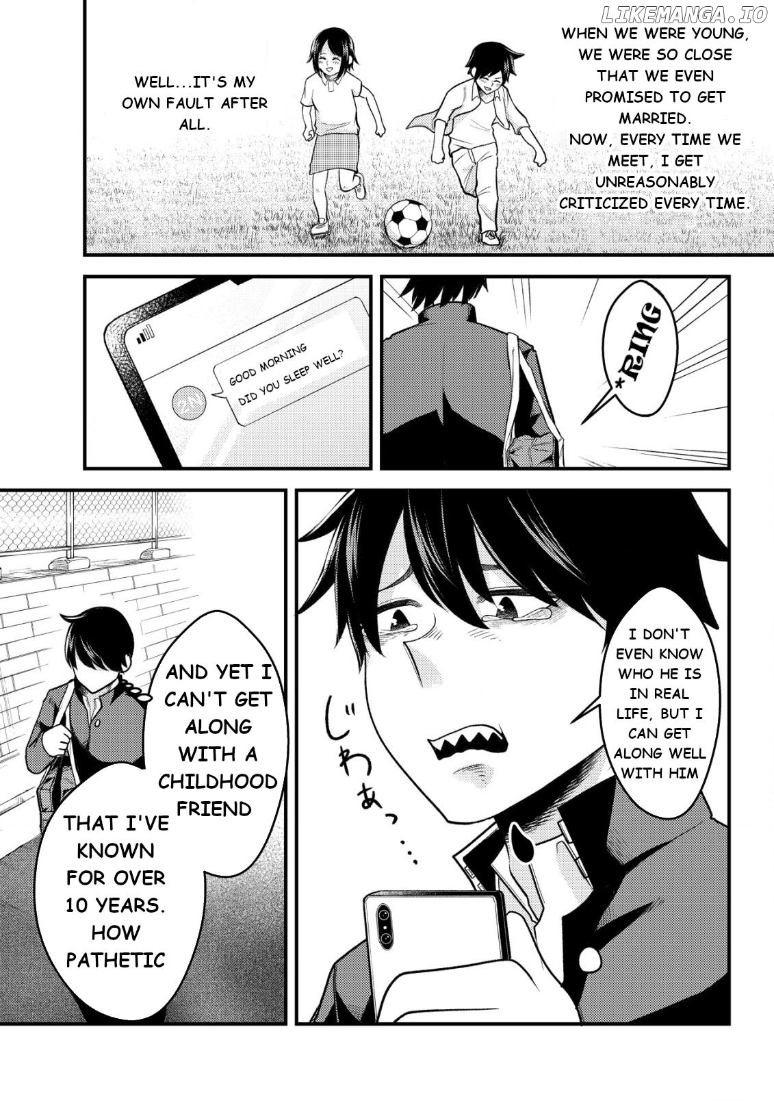 Naka ga Warusugiru Osananajimi ga, Ore ga 5 Nen Ijou Hamatteiru FPS Game no Friend Datta Kenn Nitsuite. chapter 1 - page 11