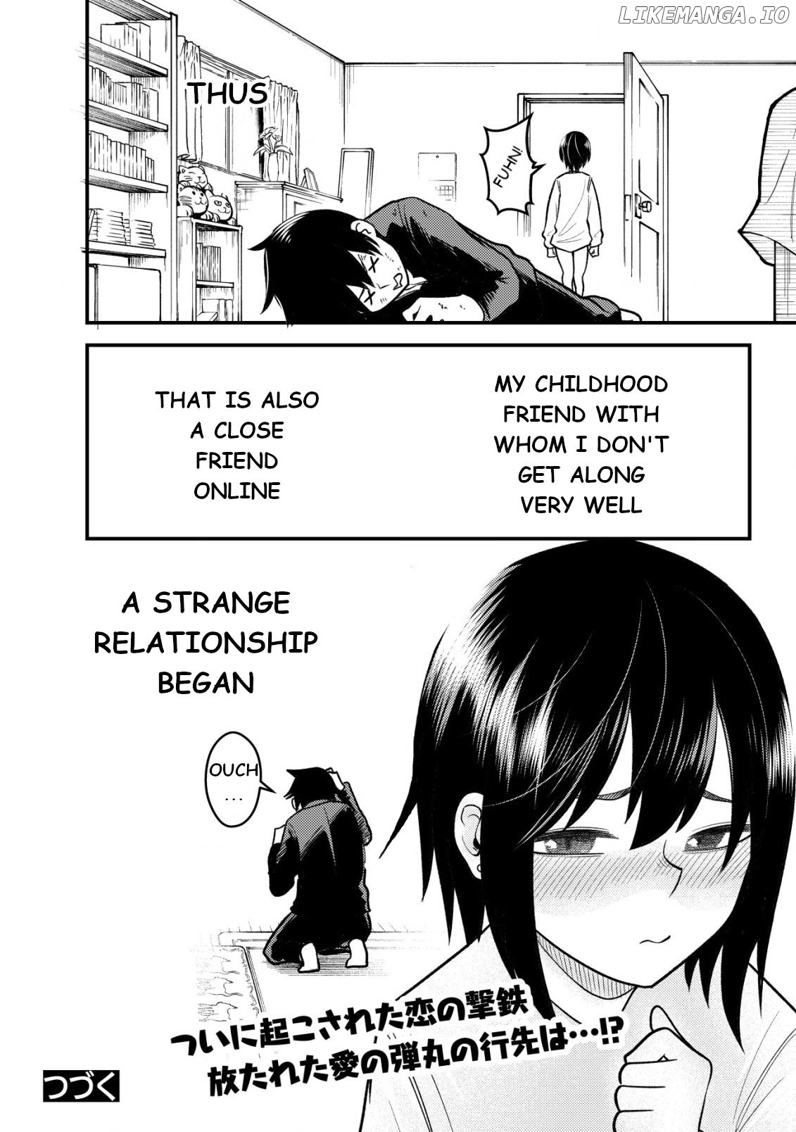 Naka ga Warusugiru Osananajimi ga, Ore ga 5 Nen Ijou Hamatteiru FPS Game no Friend Datta Kenn Nitsuite. chapter 1 - page 43