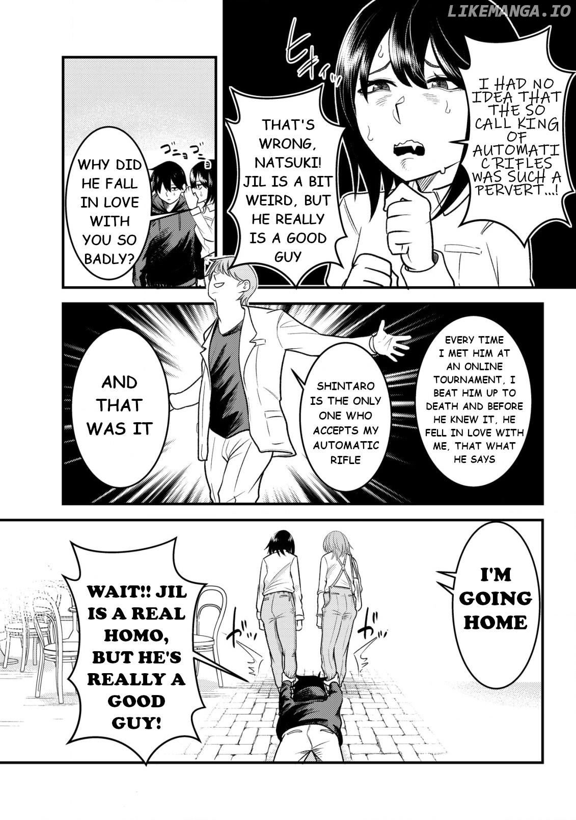 Naka ga Warusugiru Osananajimi ga, Ore ga 5 Nen Ijou Hamatteiru FPS Game no Friend Datta Kenn Nitsuite. chapter 2 - page 24