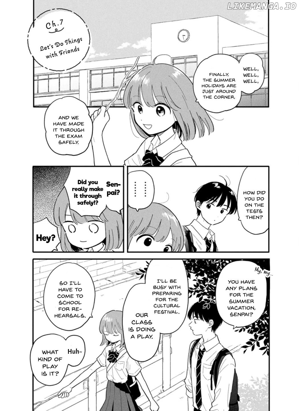 Houkago Kitaku Biyori Chapter 7 - page 1
