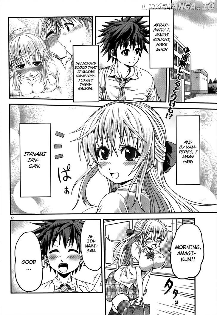 Inbura! – Bishoujo Kyuuketsuki No Hazukashii Himitsu chapter 2 - page 2