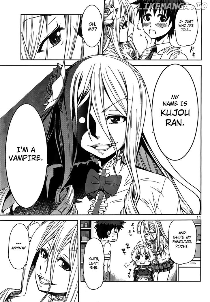 Inbura! – Bishoujo Kyuuketsuki No Hazukashii Himitsu chapter 5 - page 11