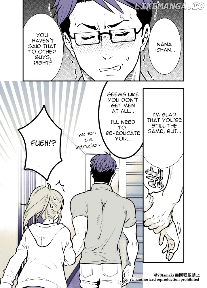 After Reuniting With My Childhood Friend, It Turned Out Both Of Us Had Become Tiddy Monsters chapter 1 - page 4