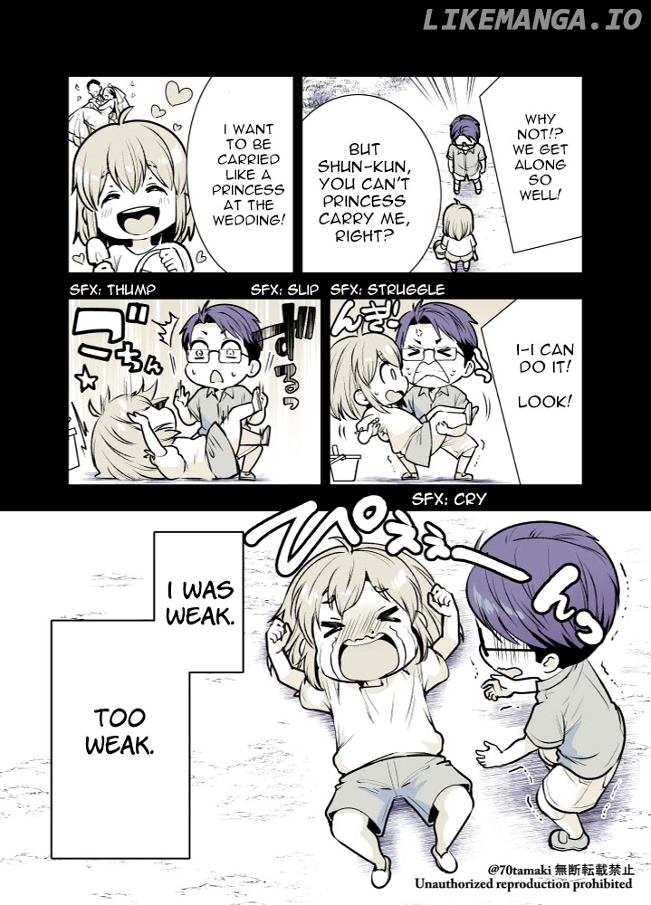 After Reuniting With My Childhood Friend, It Turned Out Both Of Us Had Become Tiddy Monsters chapter 2 - page 2