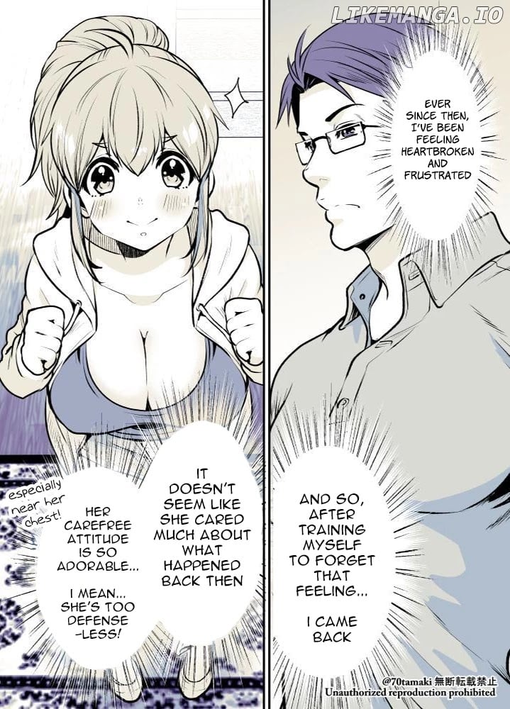 After Reuniting With My Childhood Friend, It Turned Out Both Of Us Had Become Tiddy Monsters chapter 2 - page 3