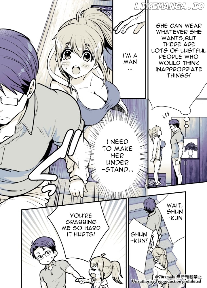 After Reuniting With My Childhood Friend, It Turned Out Both Of Us Had Become Tiddy Monsters chapter 2 - page 4