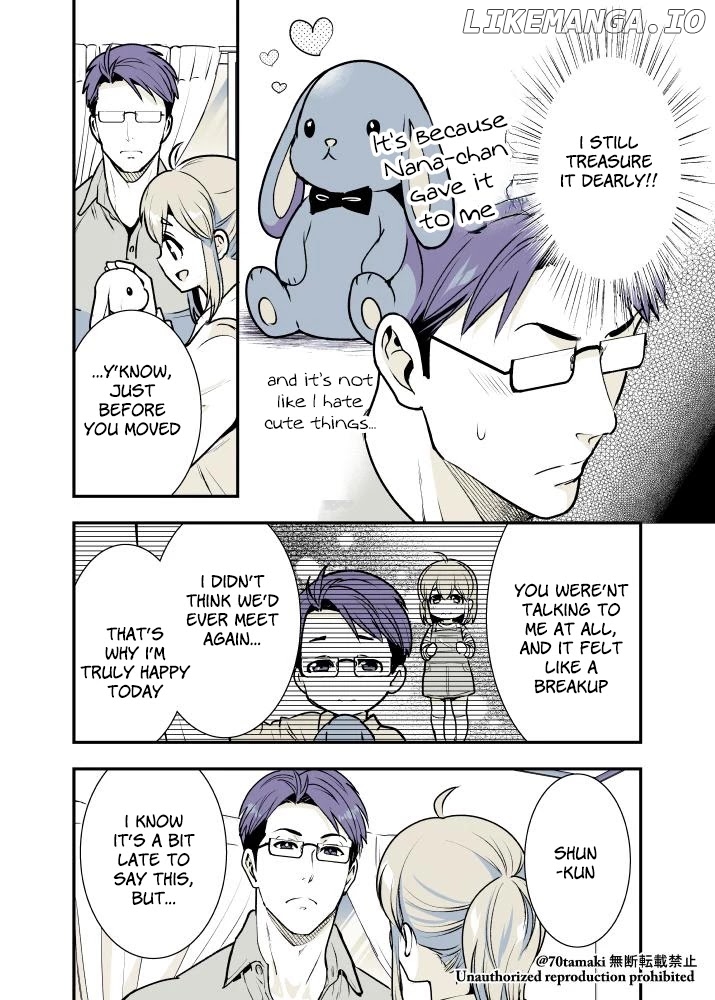 After Reuniting With My Childhood Friend, It Turned Out Both Of Us Had Become Tiddy Monsters chapter 3 - page 3