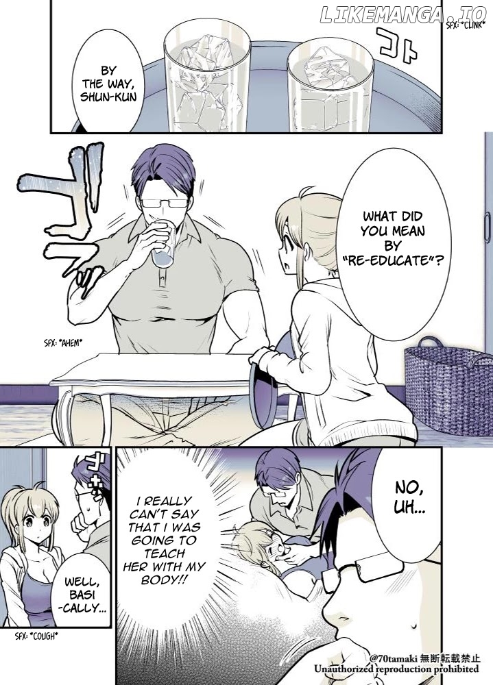 After Reuniting With My Childhood Friend, It Turned Out Both Of Us Had Become Tiddy Monsters chapter 4 - page 1