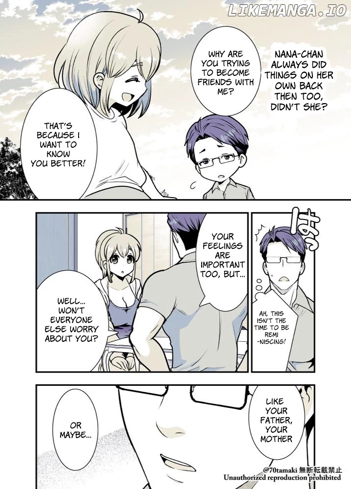 After Reuniting With My Childhood Friend, It Turned Out Both Of Us Had Become Tiddy Monsters chapter 4 - page 4