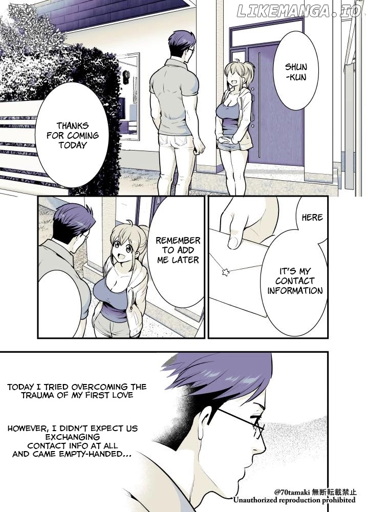 After Reuniting With My Childhood Friend, It Turned Out Both Of Us Had Become Tiddy Monsters chapter 8 - page 1