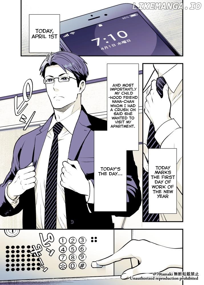 After Reuniting With My Childhood Friend, It Turned Out Both Of Us Had Become Tiddy Monsters chapter 10 - page 1