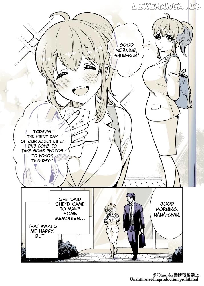 After Reuniting With My Childhood Friend, It Turned Out Both Of Us Had Become Tiddy Monsters chapter 10 - page 2