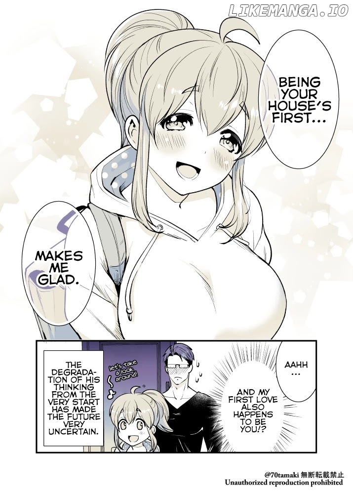 After Reuniting With My Childhood Friend, It Turned Out Both Of Us Had Become Tiddy Monsters chapter 14 - page 5