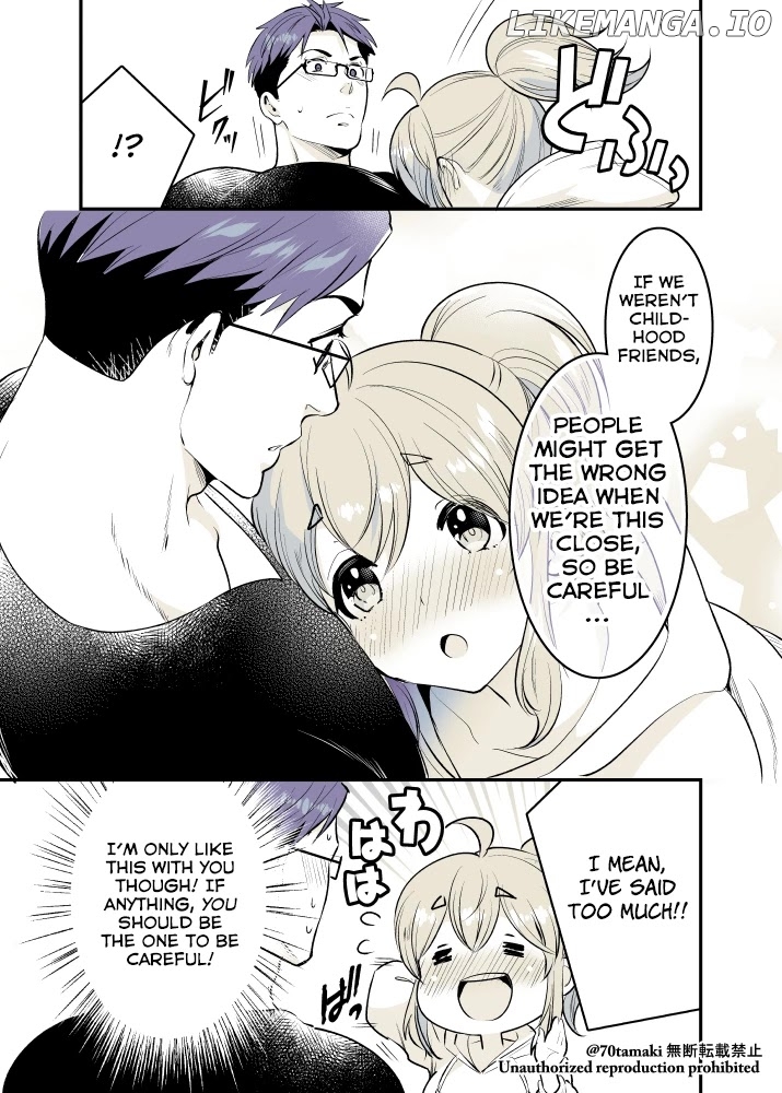 After Reuniting With My Childhood Friend, It Turned Out Both Of Us Had Become Tiddy Monsters chapter 16 - page 5