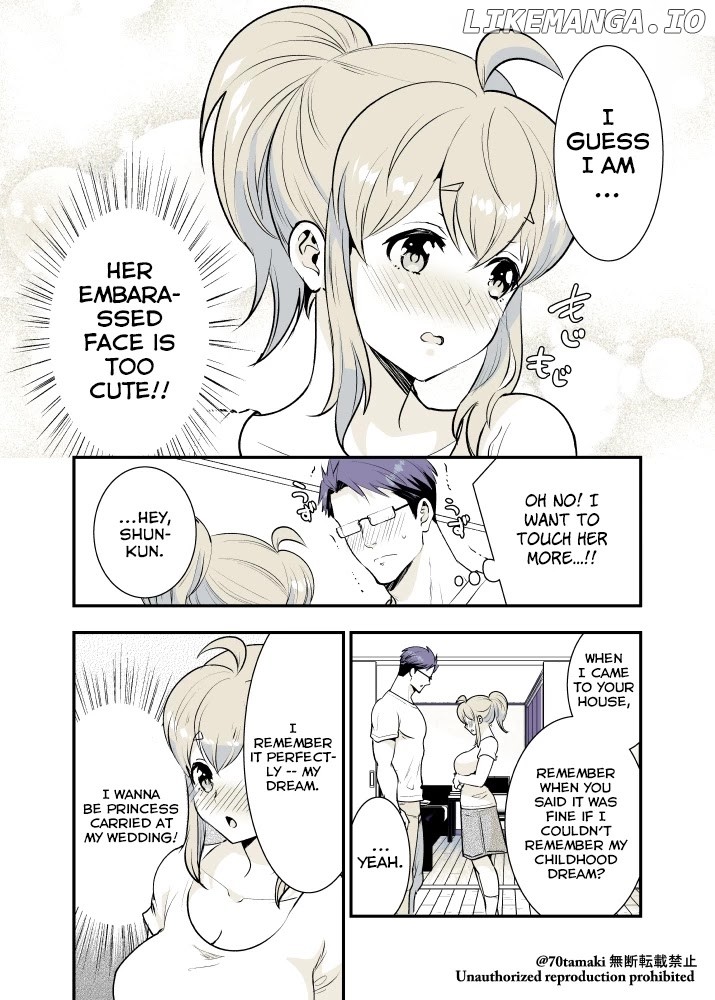 After Reuniting With My Childhood Friend, It Turned Out Both Of Us Had Become Tiddy Monsters chapter 18 - page 6