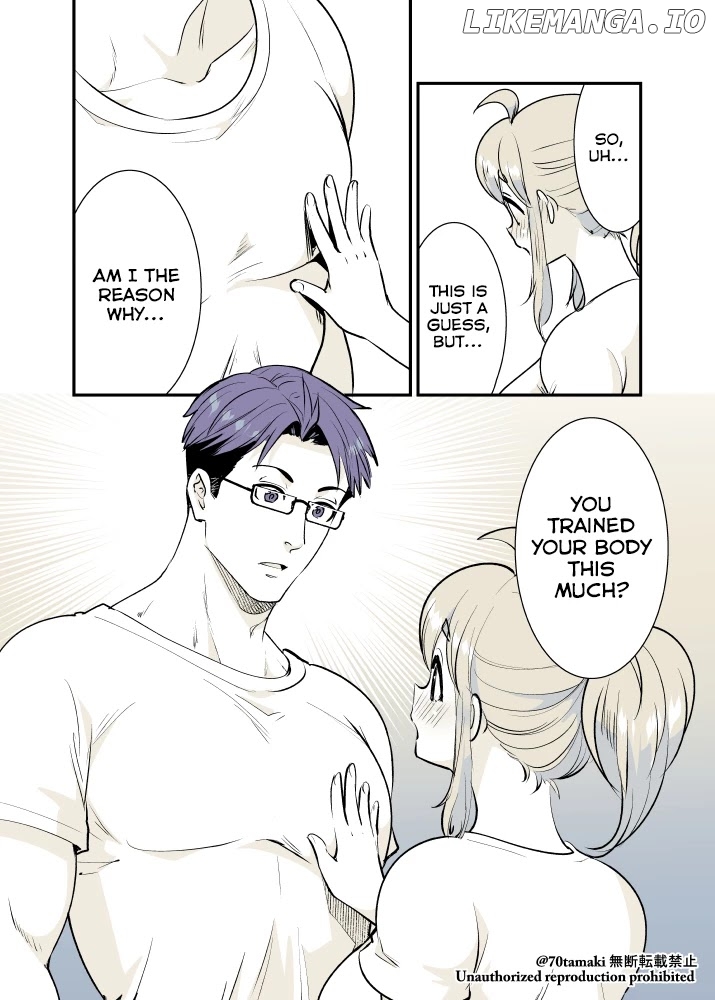 After Reuniting With My Childhood Friend, It Turned Out Both Of Us Had Become Tiddy Monsters chapter 18 - page 7