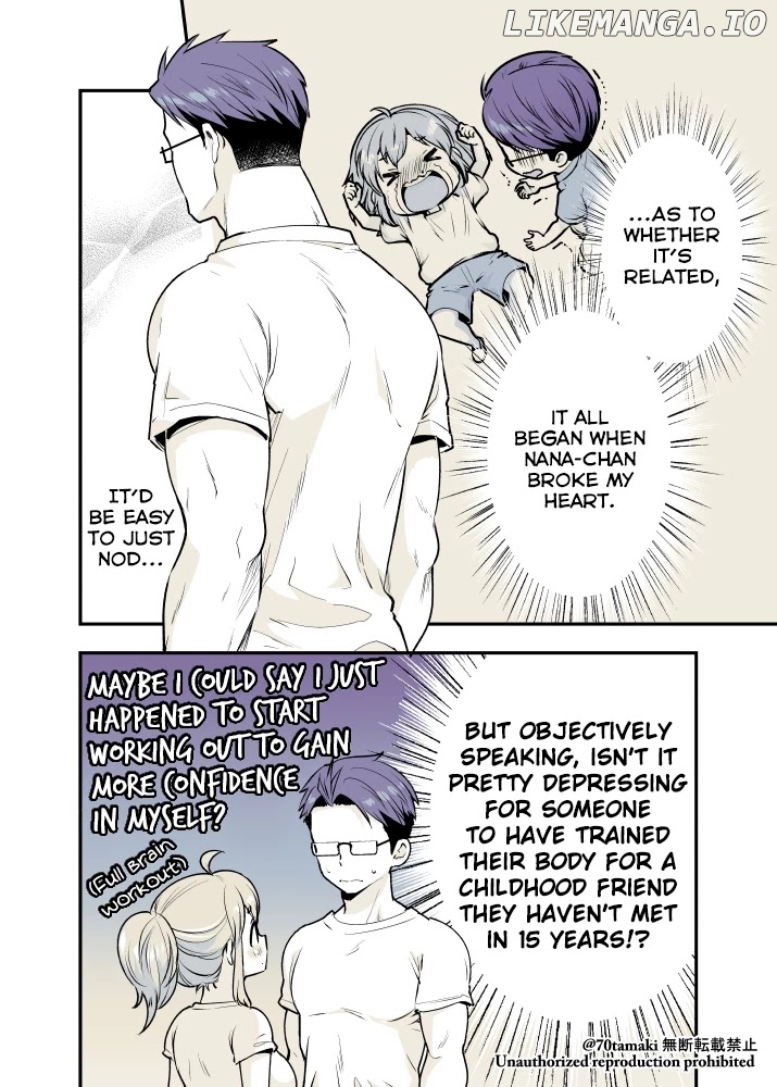 After Reuniting With My Childhood Friend, It Turned Out Both Of Us Had Become Tiddy Monsters chapter 19 - page 1