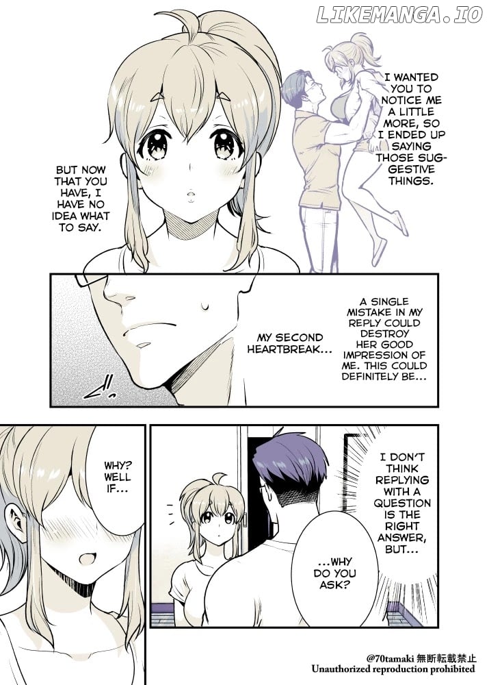 After Reuniting With My Childhood Friend, It Turned Out Both Of Us Had Become Tiddy Monsters chapter 19 - page 2