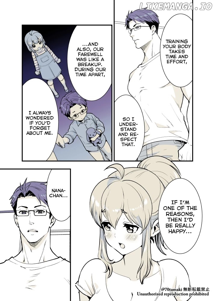 After Reuniting With My Childhood Friend, It Turned Out Both Of Us Had Become Tiddy Monsters chapter 19 - page 4