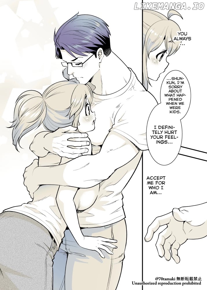 After Reuniting With My Childhood Friend, It Turned Out Both Of Us Had Become Tiddy Monsters chapter 19 - page 5