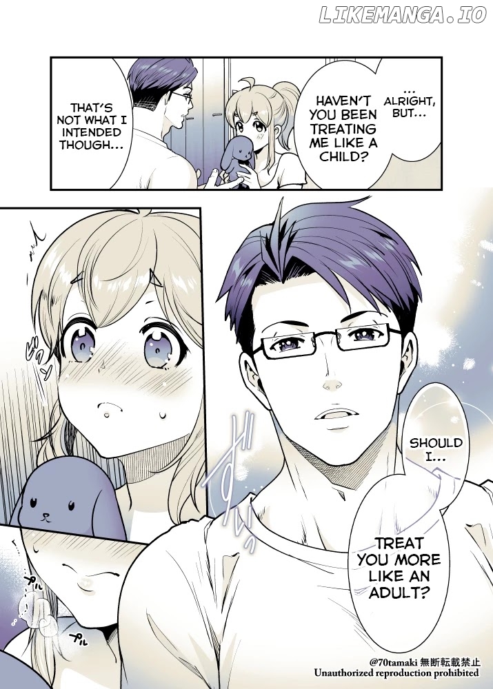 After Reuniting With My Childhood Friend, It Turned Out Both Of Us Had Become Tiddy Monsters chapter 21 - page 3