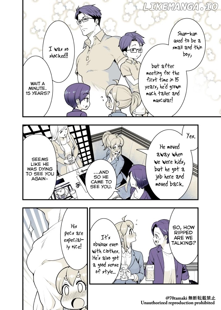After Reuniting With My Childhood Friend, It Turned Out Both Of Us Had Become Tiddy Monsters chapter 24 - page 2