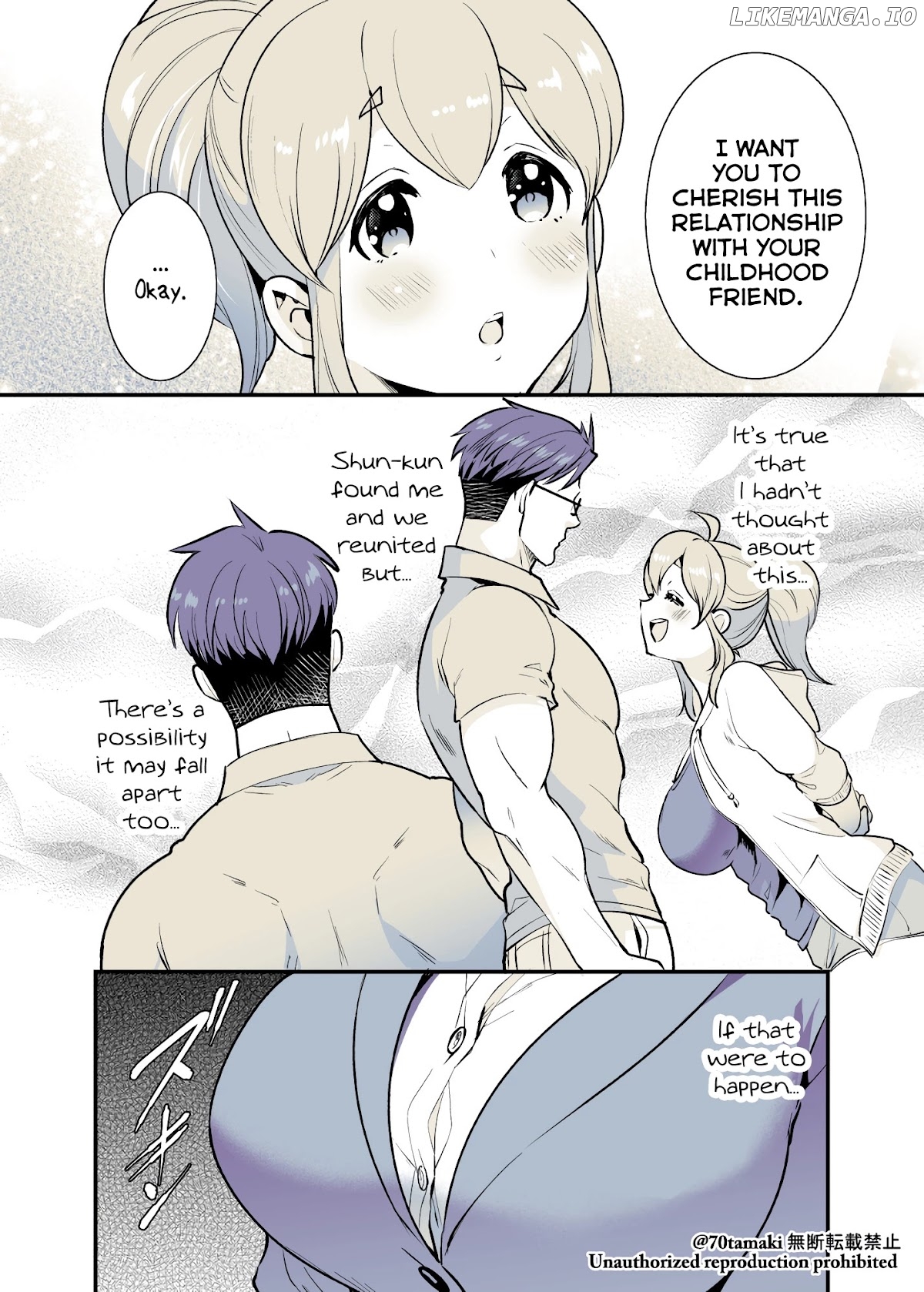 After Reuniting With My Childhood Friend, It Turned Out Both Of Us Had Become Tiddy Monsters chapter 25 - page 2