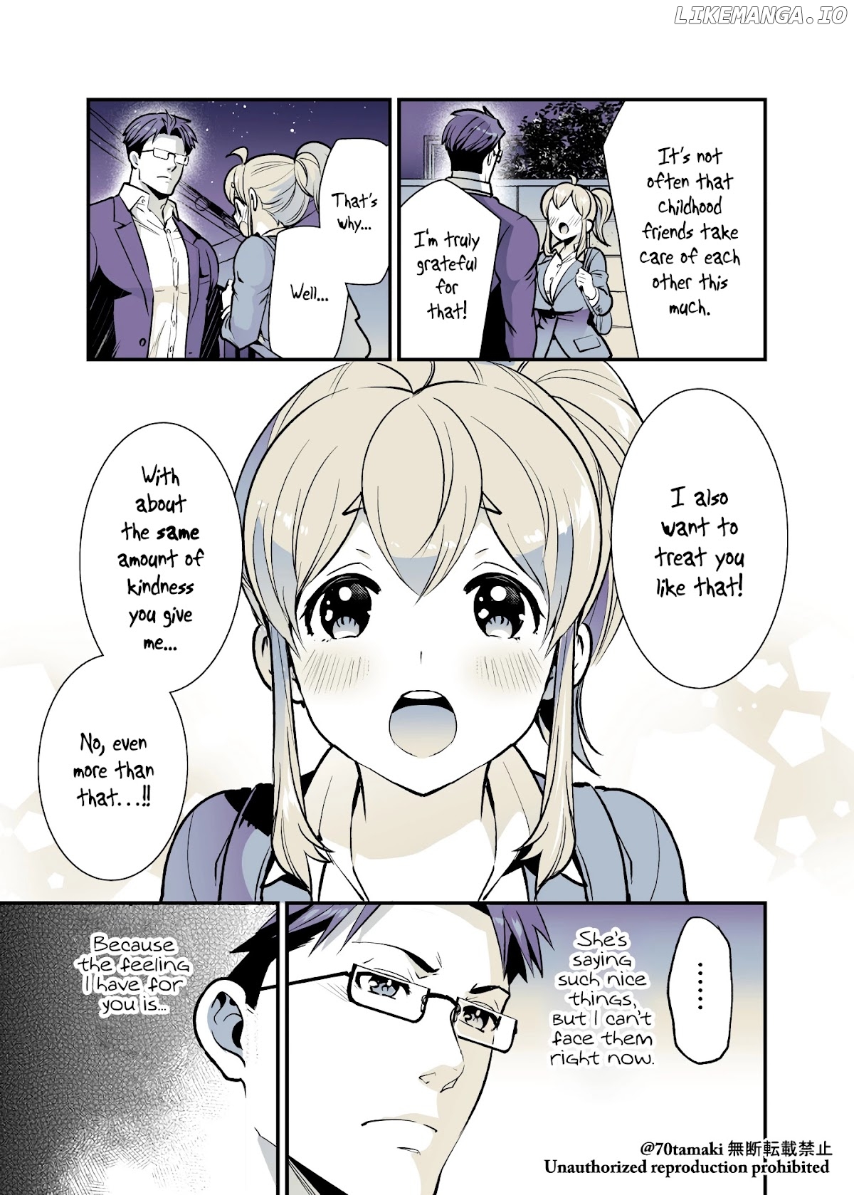 After Reuniting With My Childhood Friend, It Turned Out Both Of Us Had Become Tiddy Monsters chapter 29 - page 3