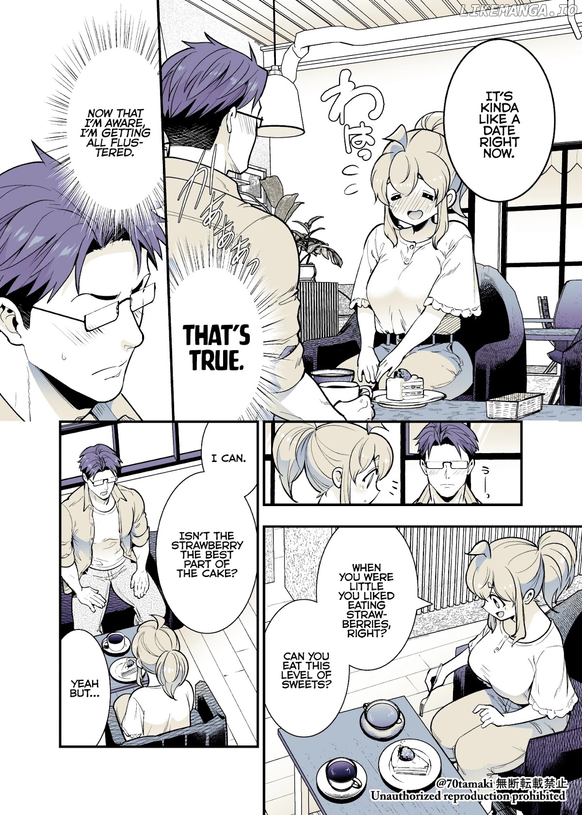 After Reuniting With My Childhood Friend, It Turned Out Both Of Us Had Become Tiddy Monsters chapter 33 - page 4