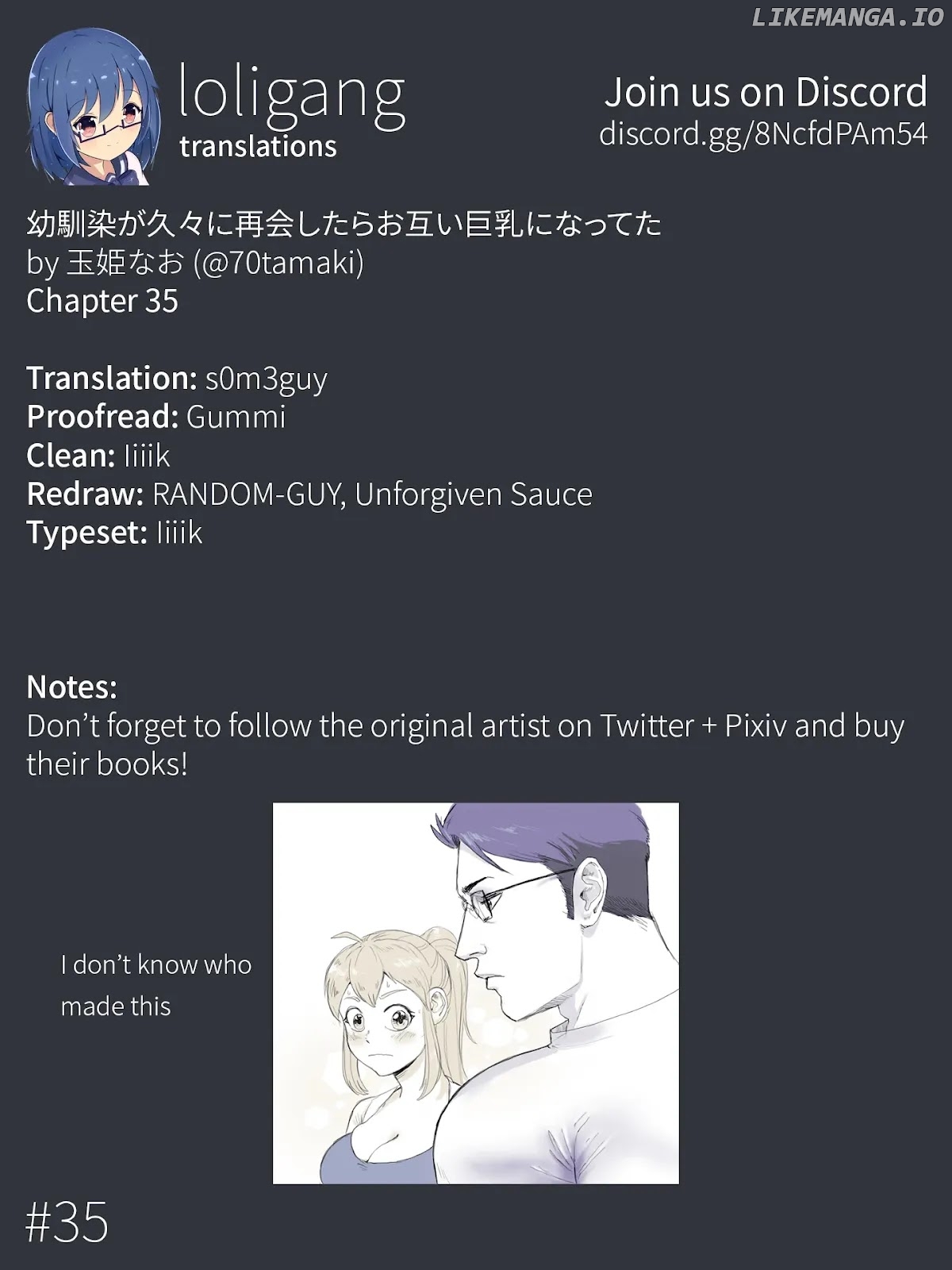 After Reuniting With My Childhood Friend, It Turned Out Both Of Us Had Become Tiddy Monsters chapter 35 - page 10
