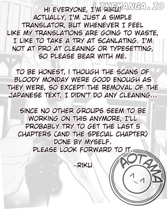 Bloody Monday - Last Season chapter 33 - page 1